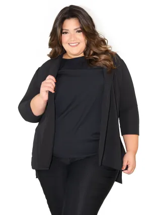 10053 Blazer de Mujer Plus Size
