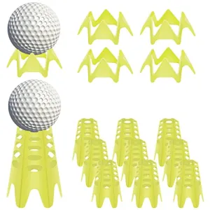 15pcs Golf Mat Tees Plastic Golf Simulator Tees for Winter Turf and Low Golf Simulator Tees,Driving Range Home Training Golf Tees Tools