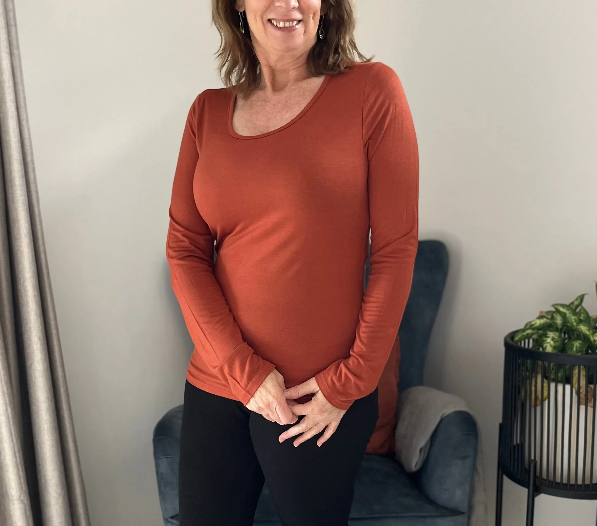 Ave Classic Long Sleeve T-shirt.