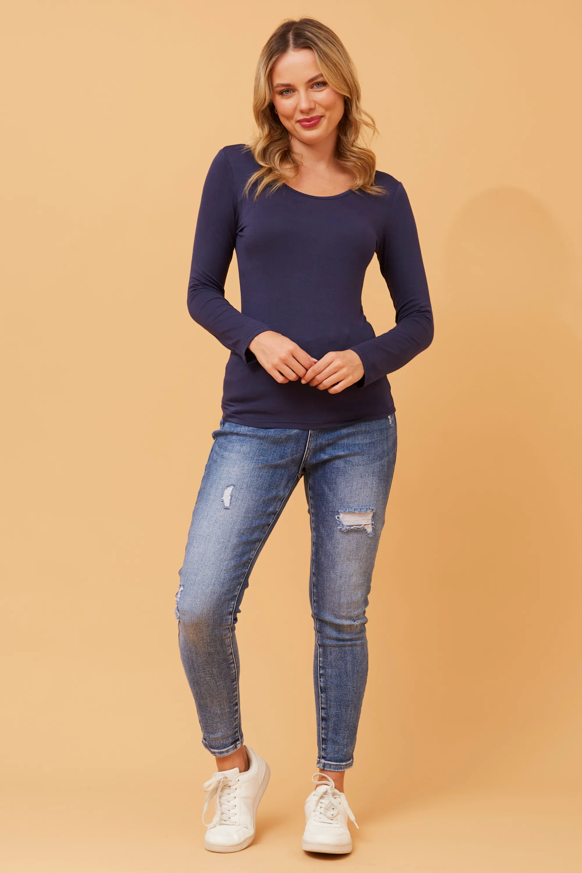 Ave Classic Long Sleeve T-shirt.