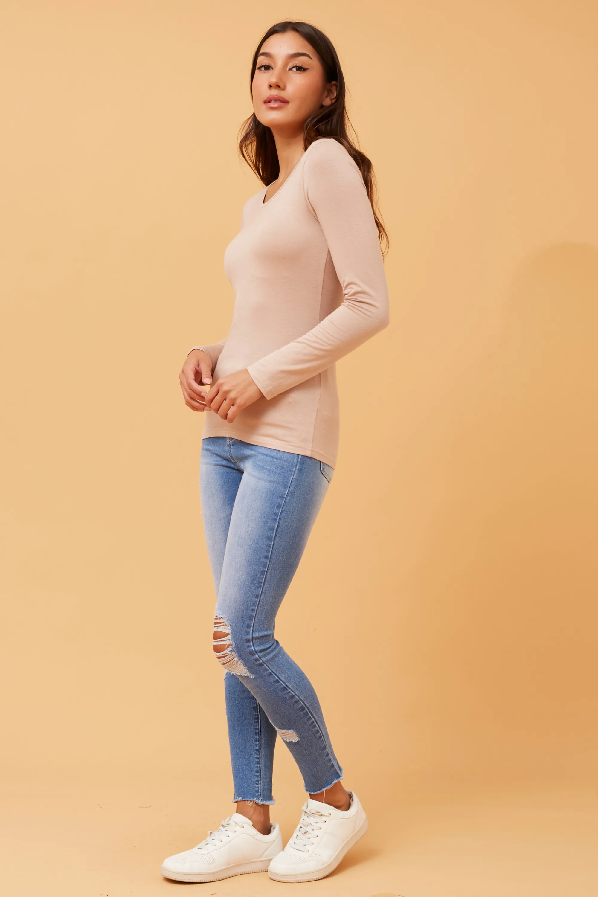 Ave Classic Long Sleeve T-shirt.