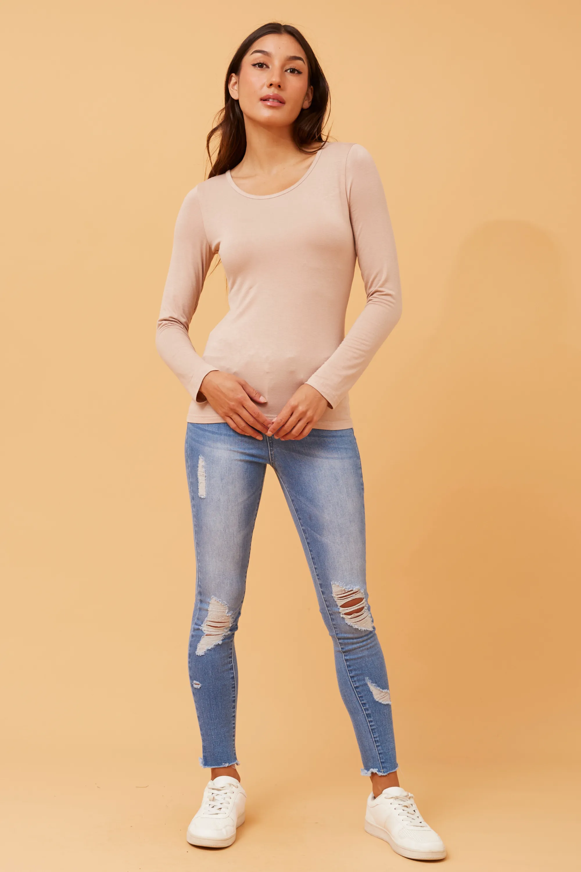 Ave Classic Long Sleeve T-shirt.