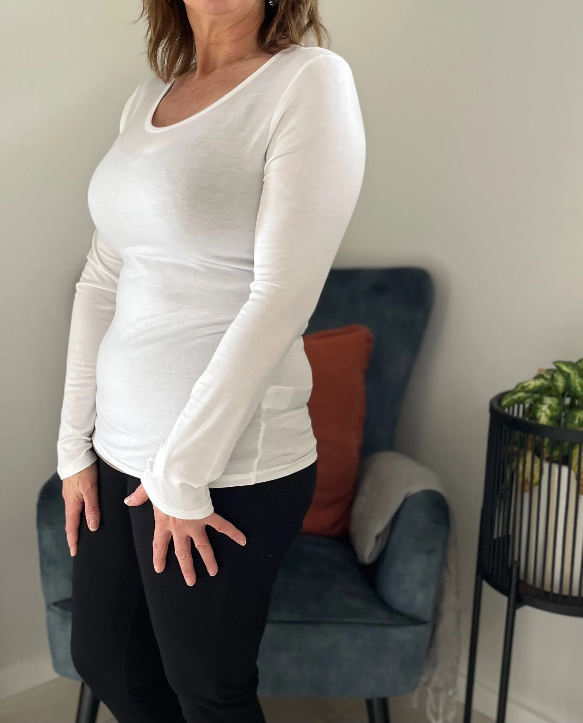 Ave Classic Long Sleeve T-shirt.