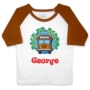 Back to School Toddler Raglan Shirt (Assorted Colors/Sizes)