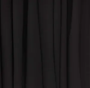 Black Plain Viscose Georgette Fabric (Wholesale) (Wholesale)