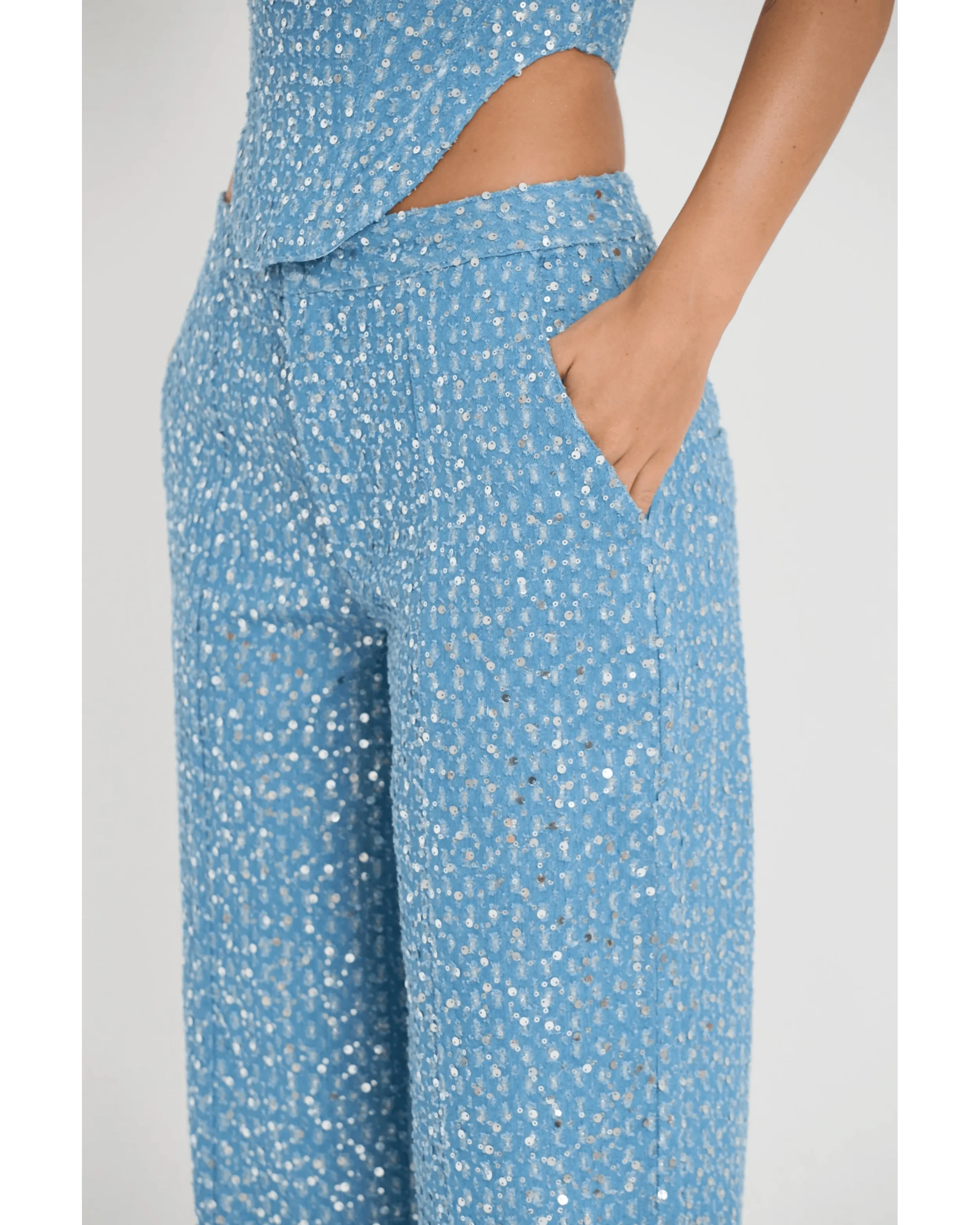 Blue Glaze Maya Co ord Set
