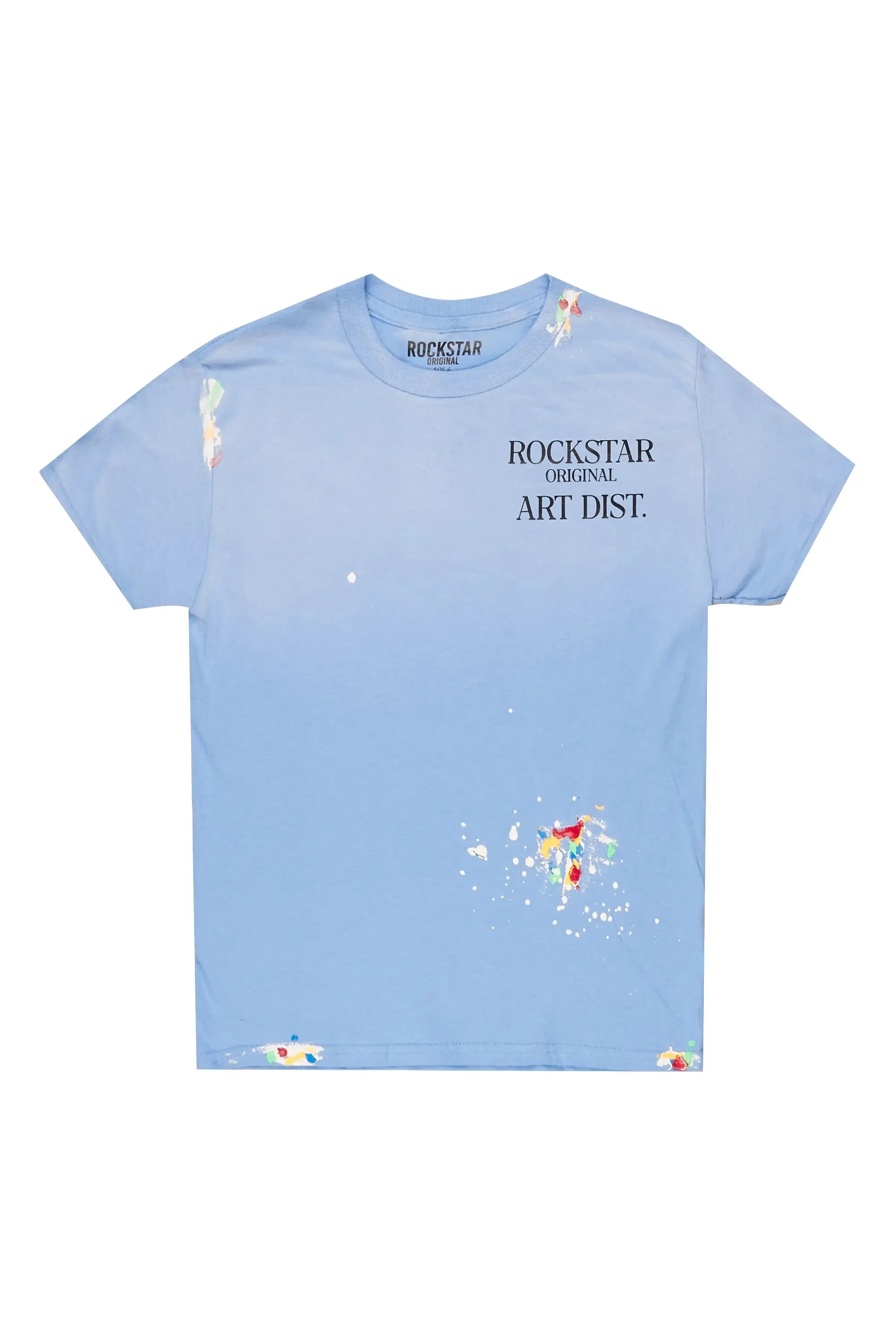 Boys Palmer Blue Graphic T-Shirt