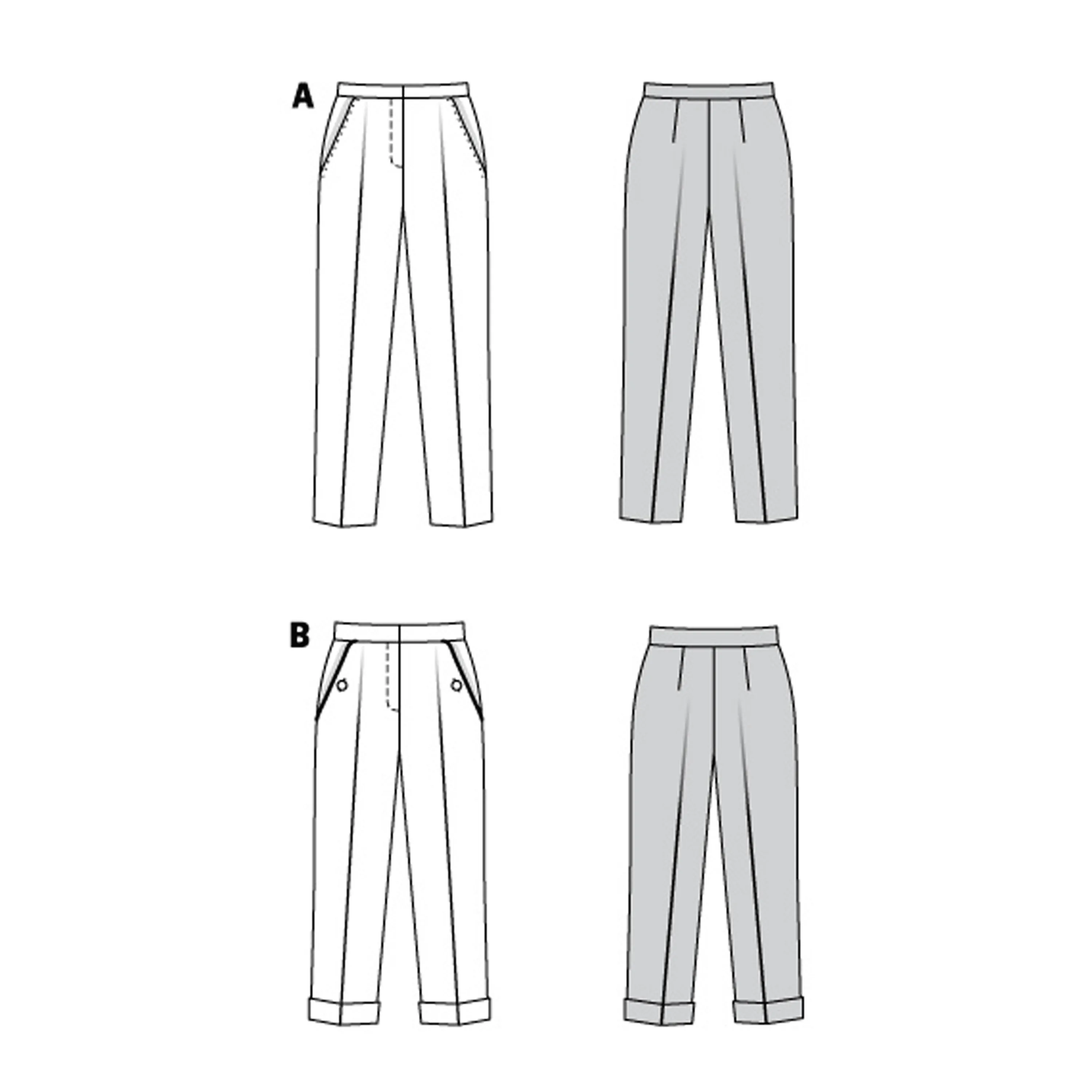 BURDA - 6101 Trousers/Pants