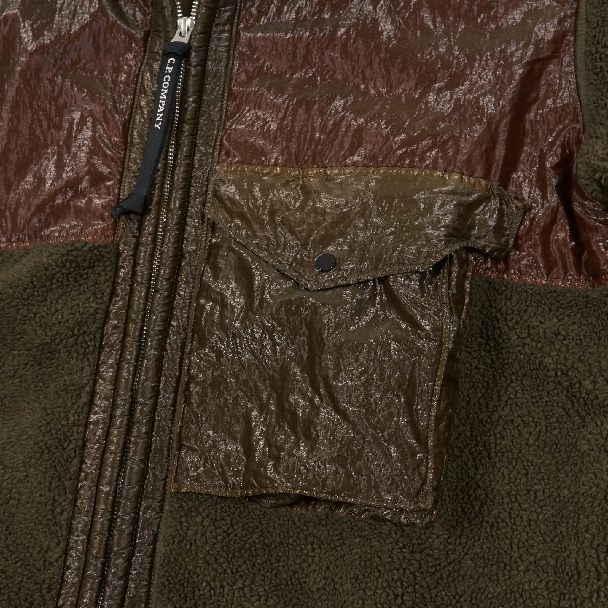 C.P. Company Polar Fleece Sweater Jacket