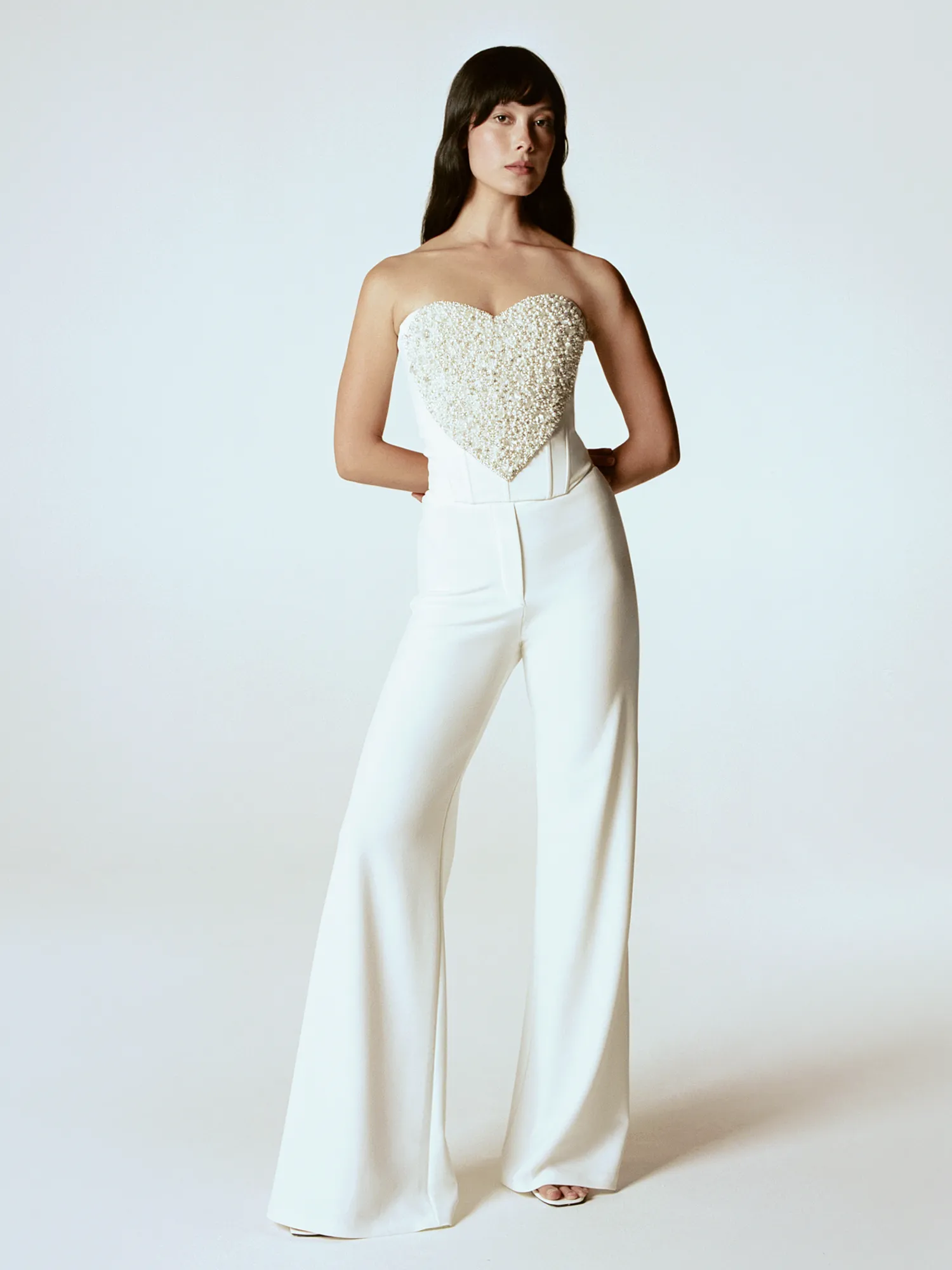 Crepe Bridal Trousers