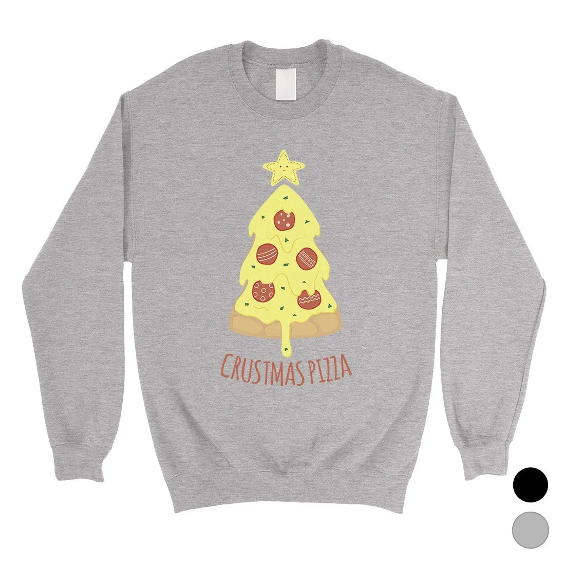 Crustmas Pizza Unisex Crewneck Sweatshirt
