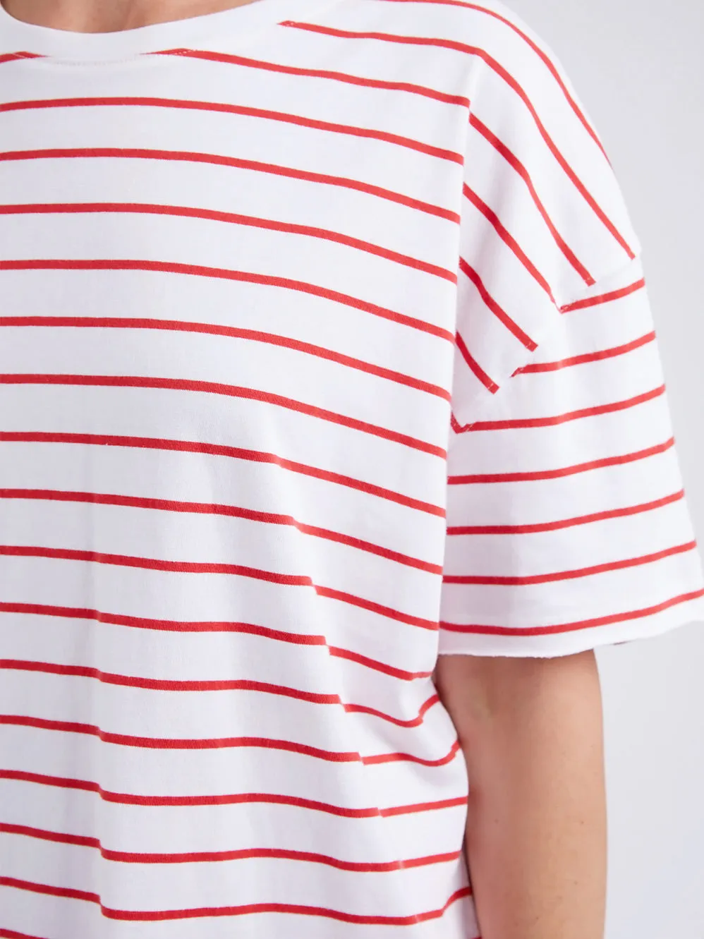 ELM WINONA STRIPE SHORT SLEEVE TEE