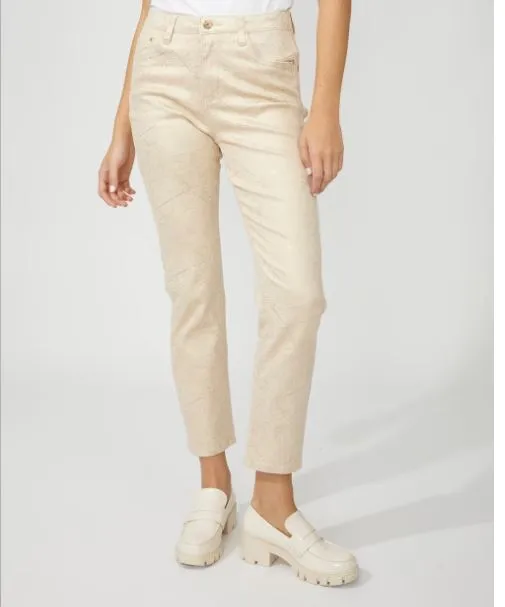 Frank Lyman Abstract Casual Slim Trousers Style 256784u S25
