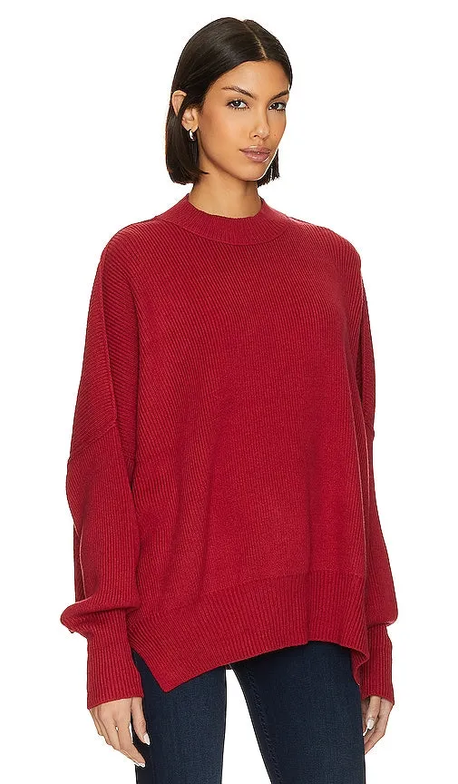 Free People Easy Street Tunic in Red