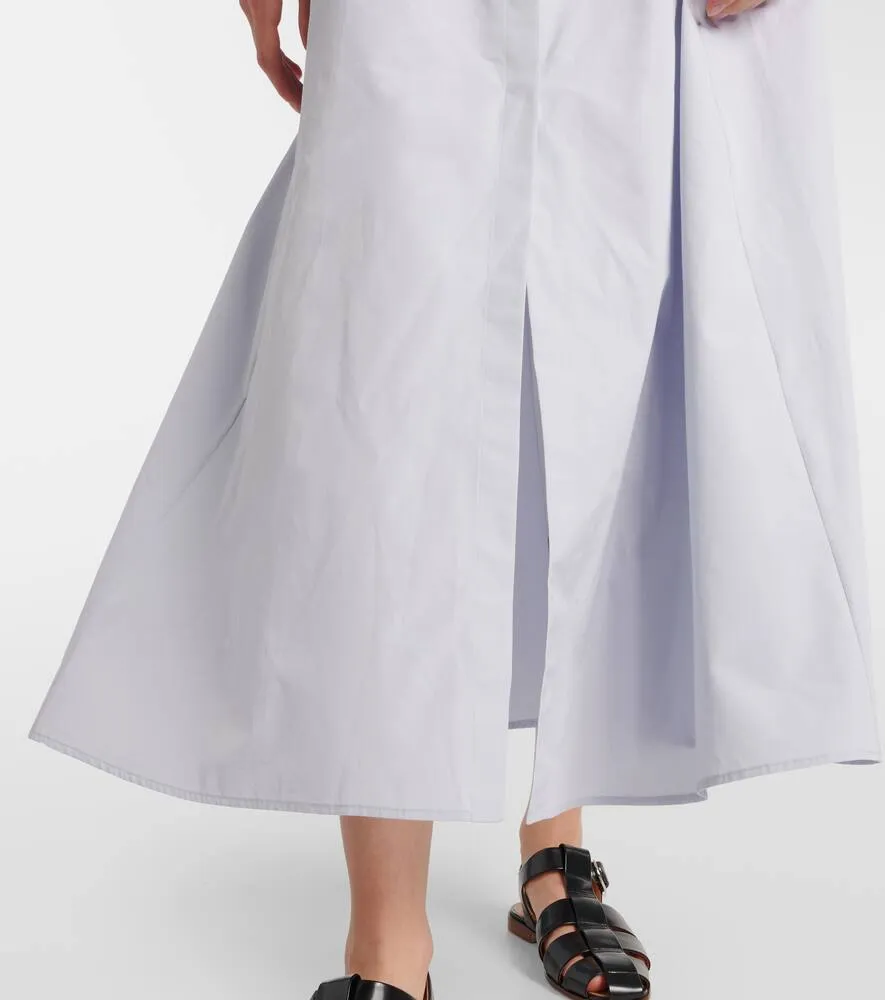 Gabriela Hearst Eugene cotton shirt dress