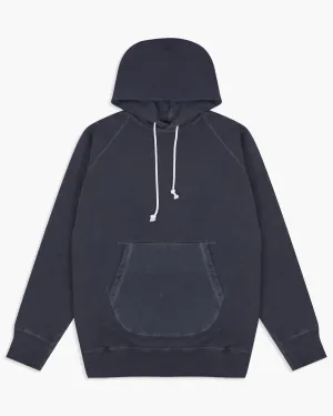 Good On Raglan Pullover Hood Sweat - Pigment Dyed Navy