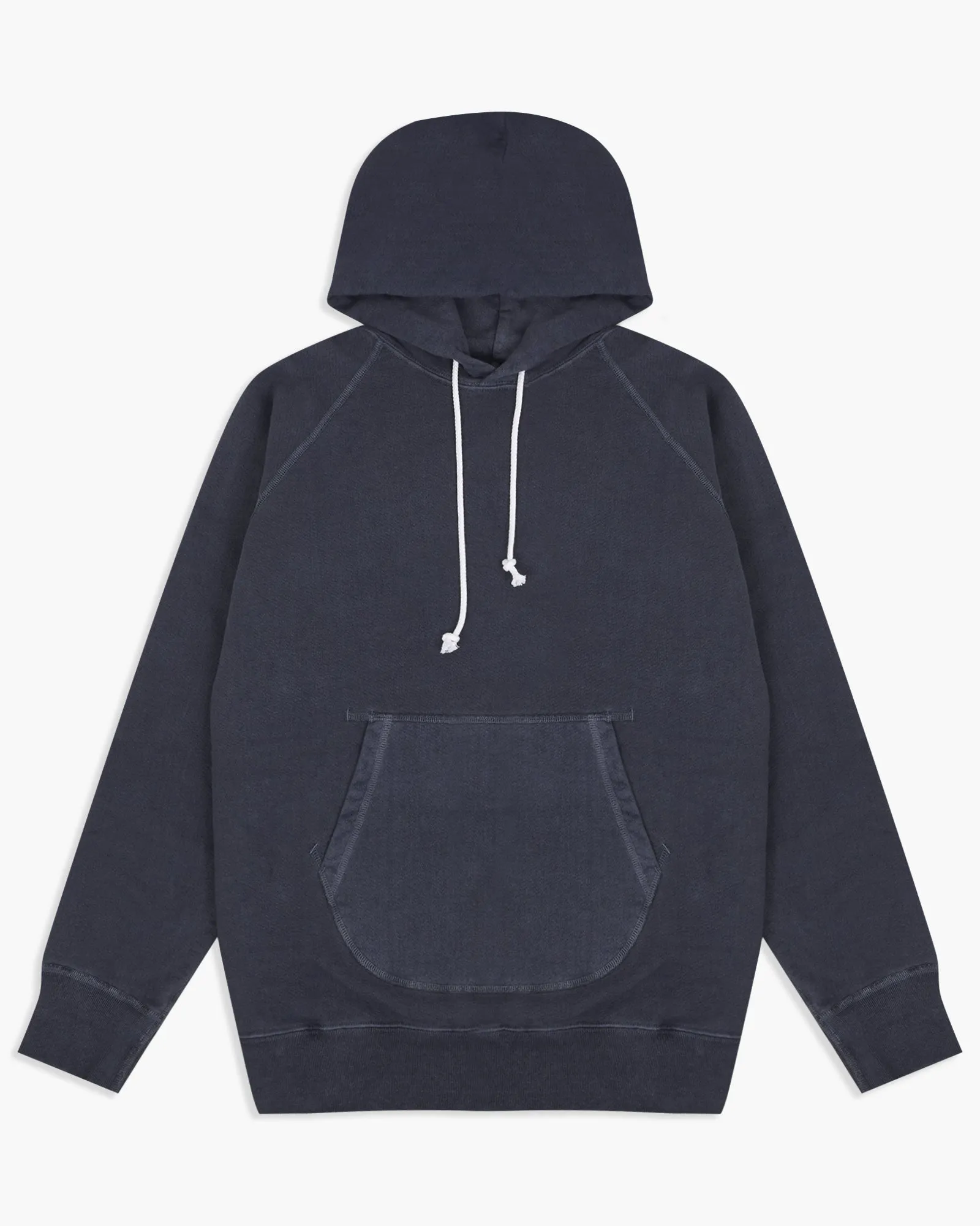 Good On Raglan Pullover Hood Sweat - Pigment Dyed Navy