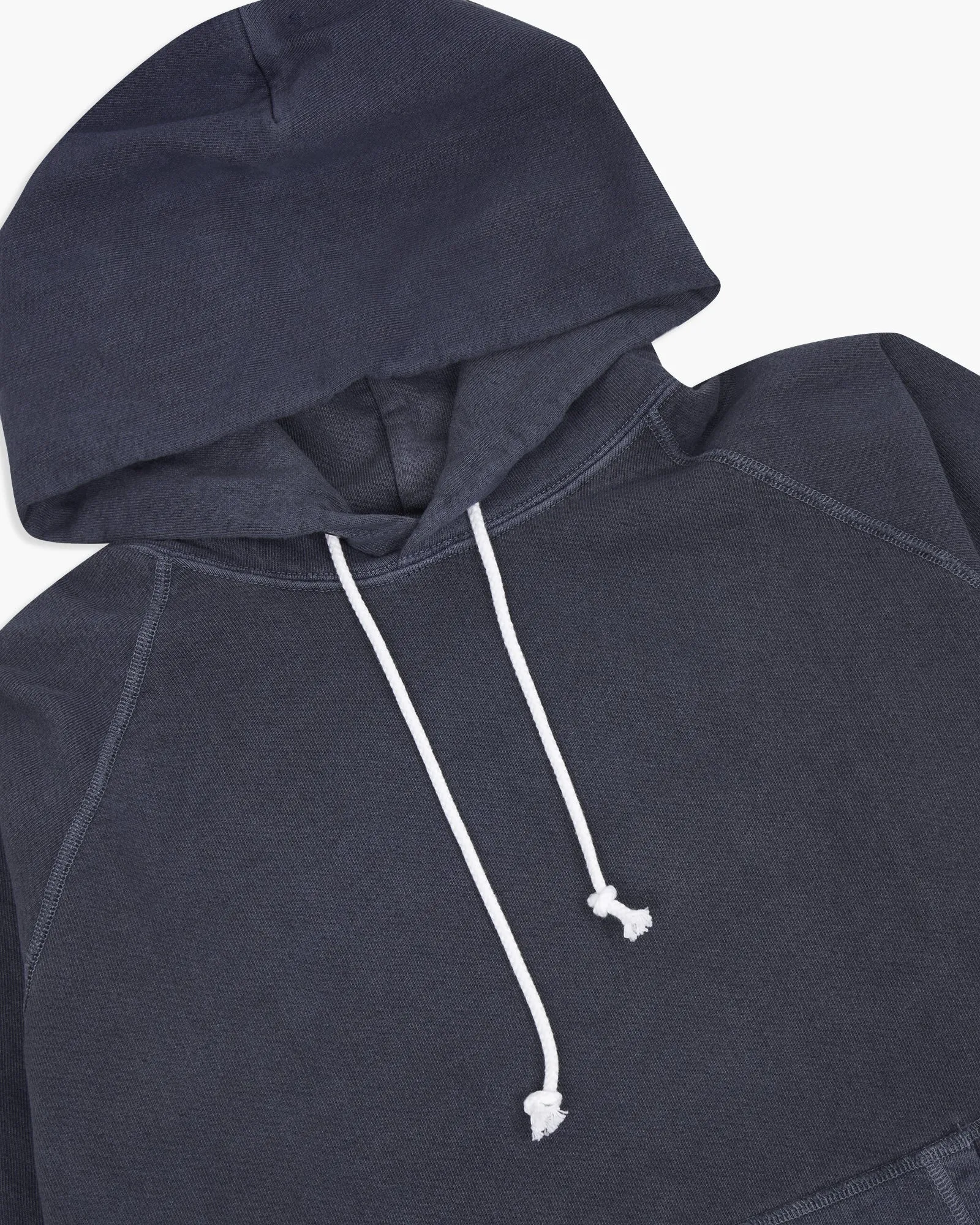 Good On Raglan Pullover Hood Sweat - Pigment Dyed Navy