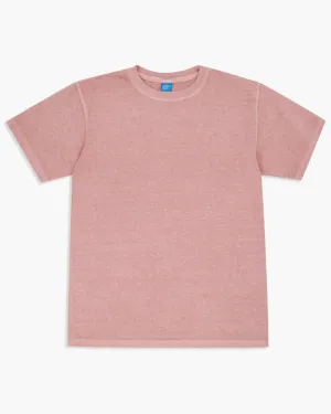 Good On S/S Crew Tee - Pigment Dyed Coral