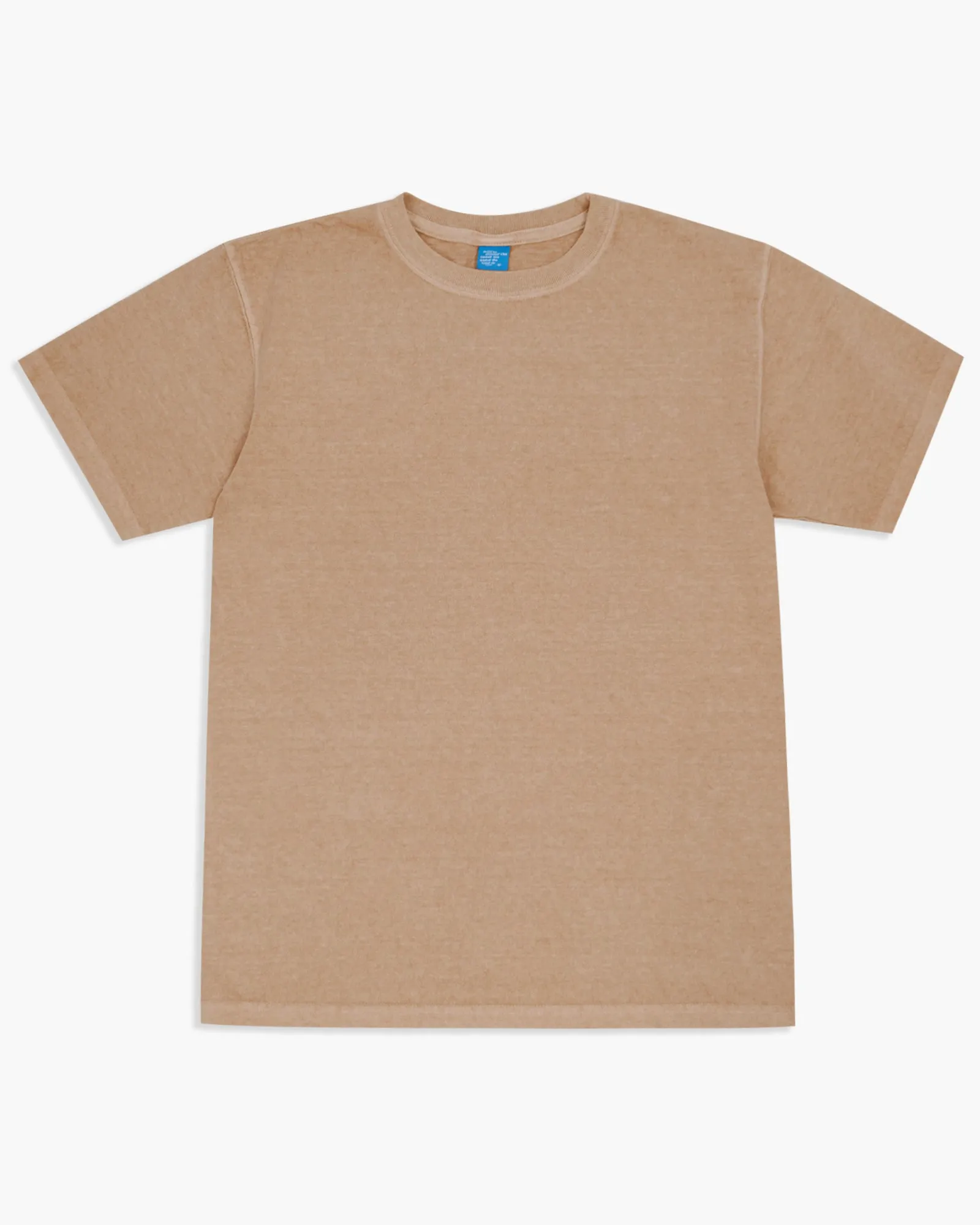 Good On S/S Crew Tee - Pigment Dyed Latte