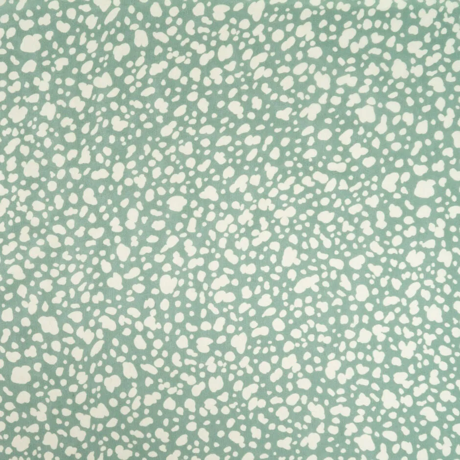 Green & Vanilla Animal Printed Pure Silk Georgette