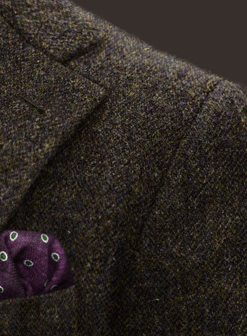 Harris Tweed Melange Brown Jacket