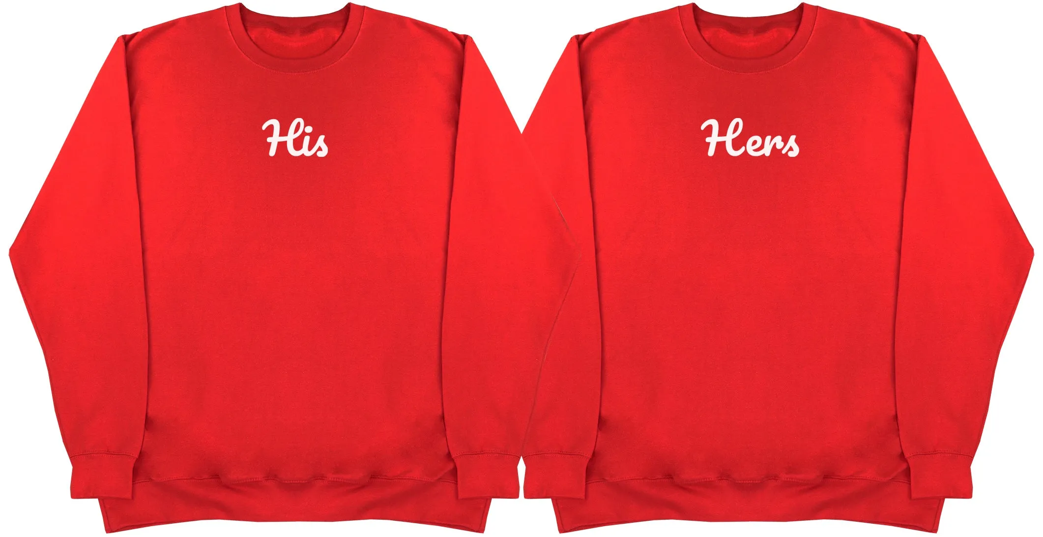 His & Hers - Huge Oversized Comfy Sweater