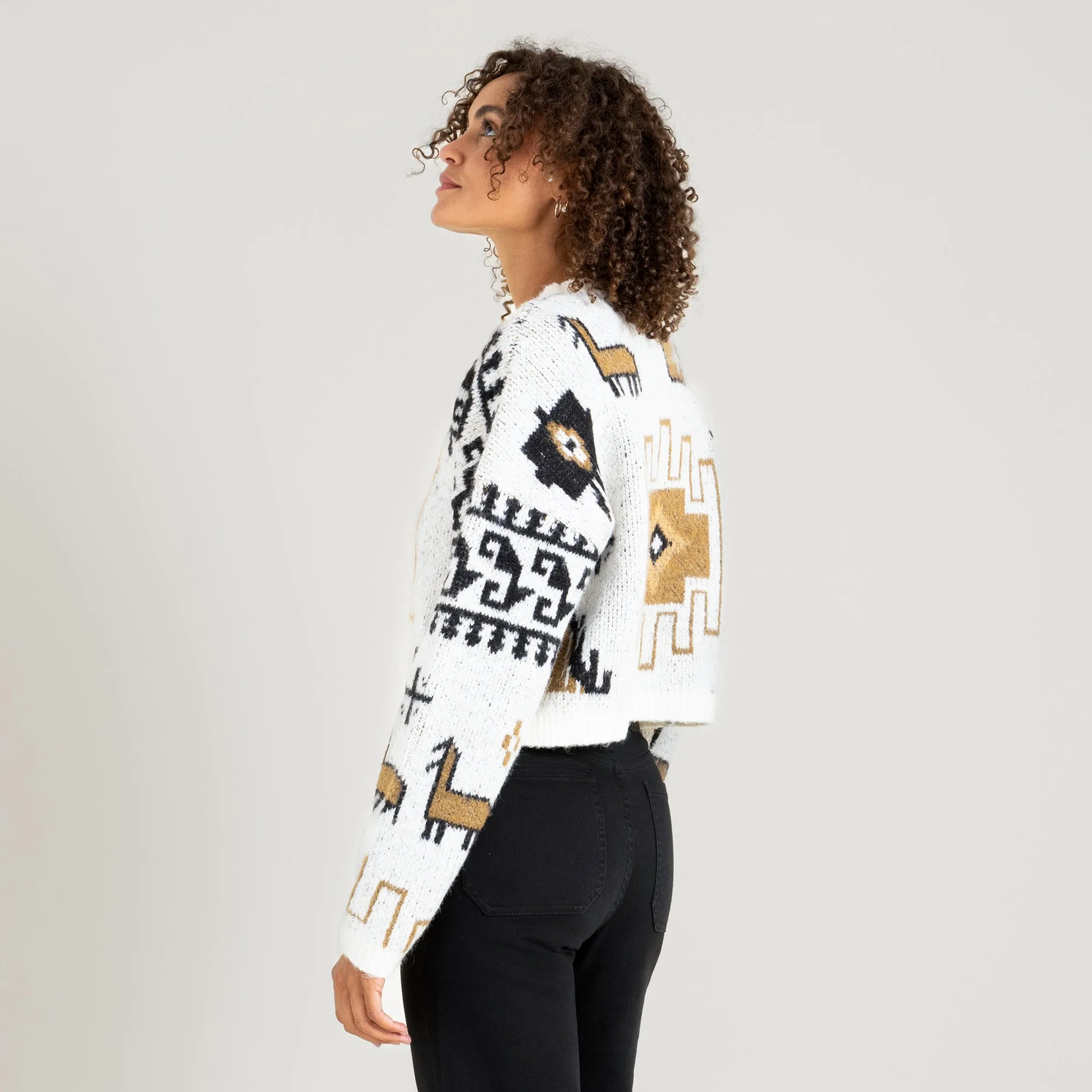 Kos Sweater - White Wolf