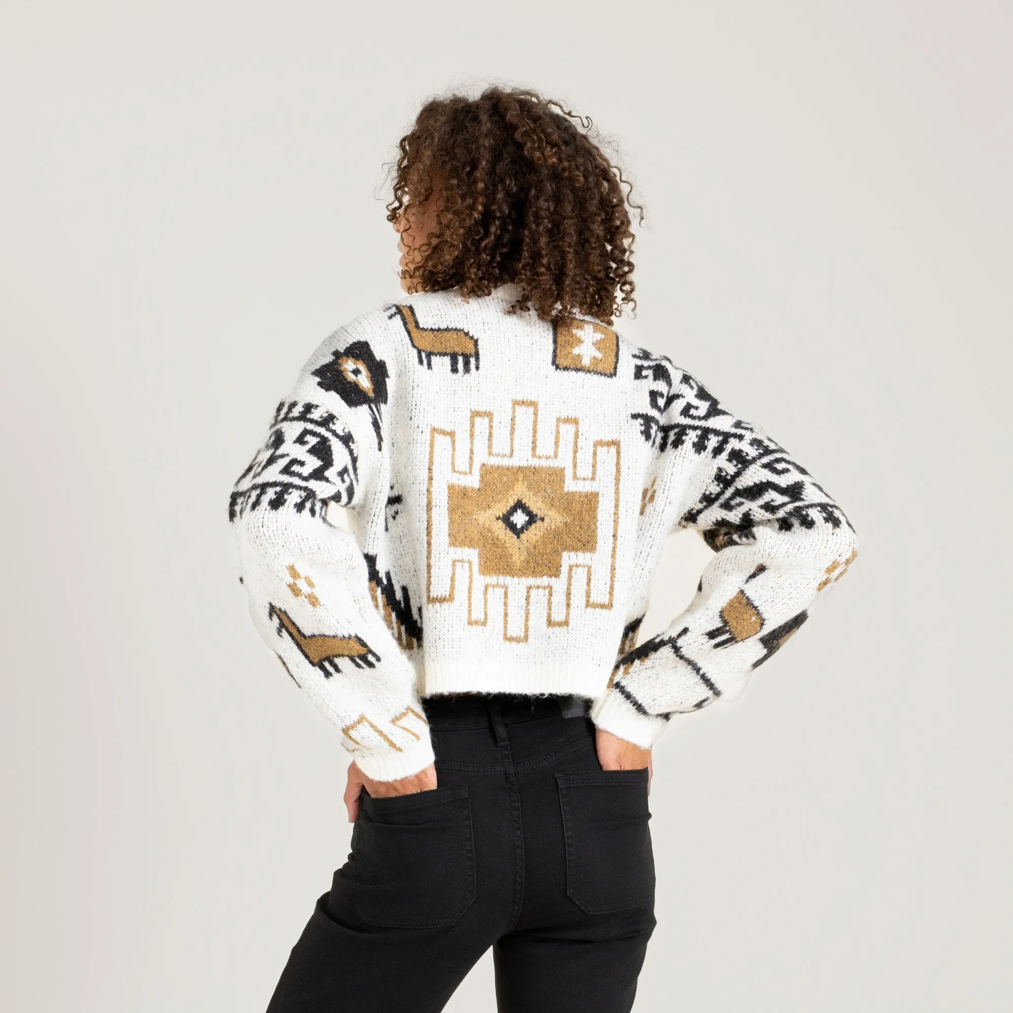 Kos Sweater - White Wolf