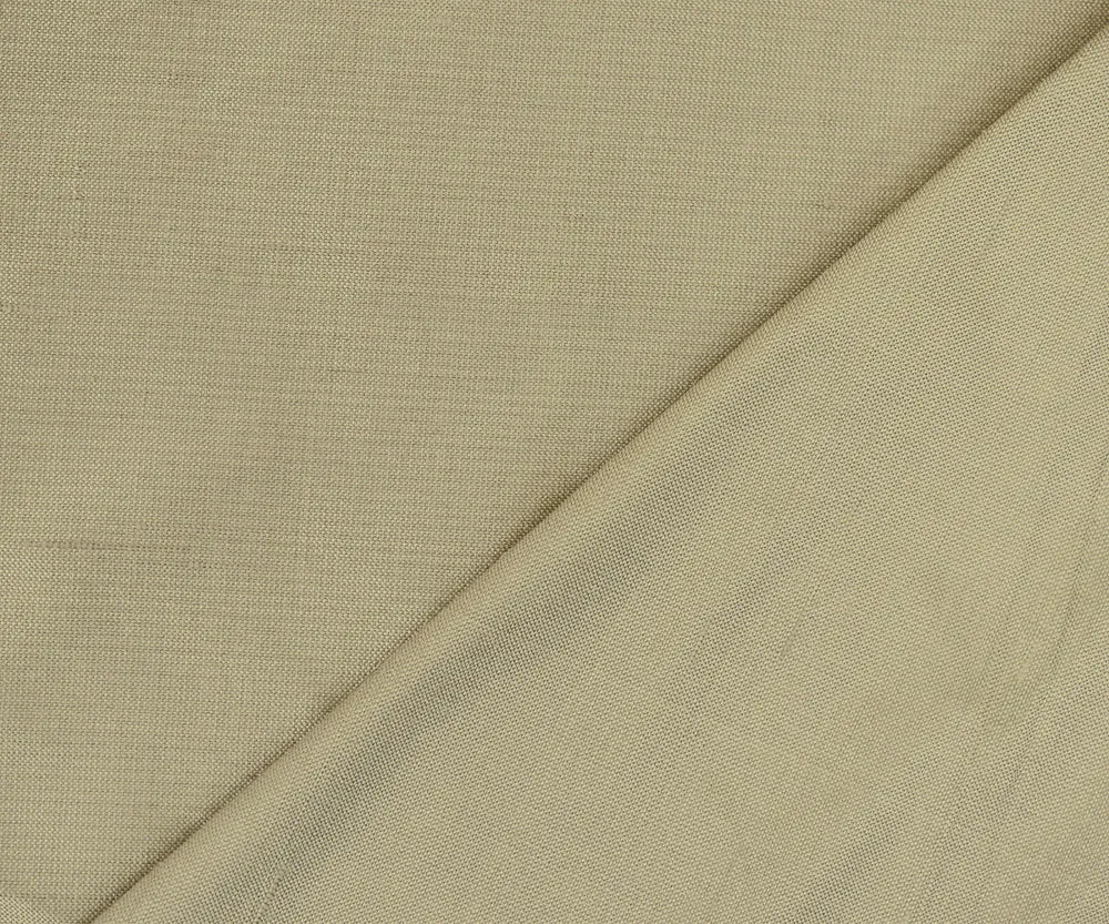 Light Beige Silk Iridescent Shantung Woven Fabric
