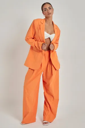 Linen Wide Leg Trouser