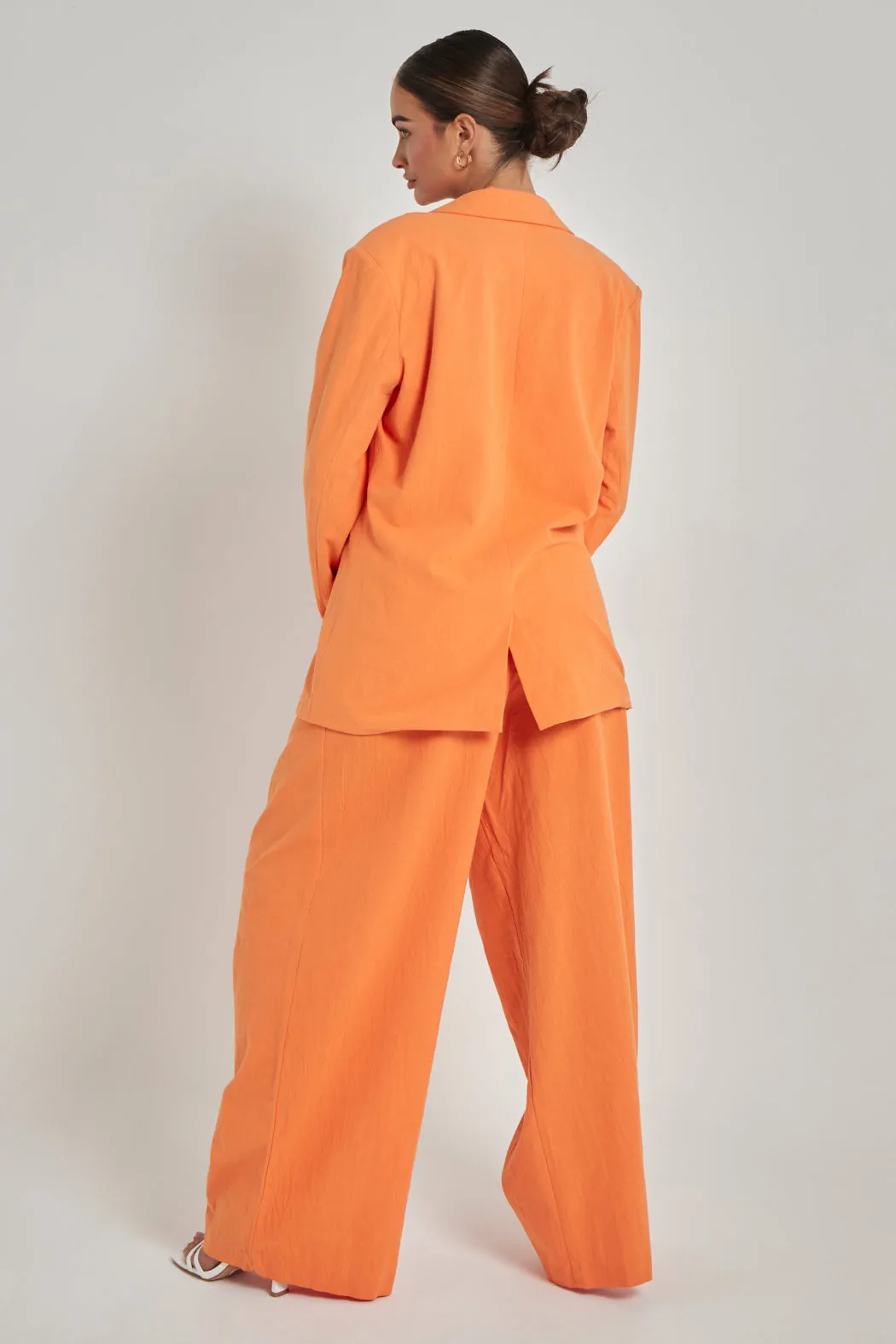 Linen Wide Leg Trouser