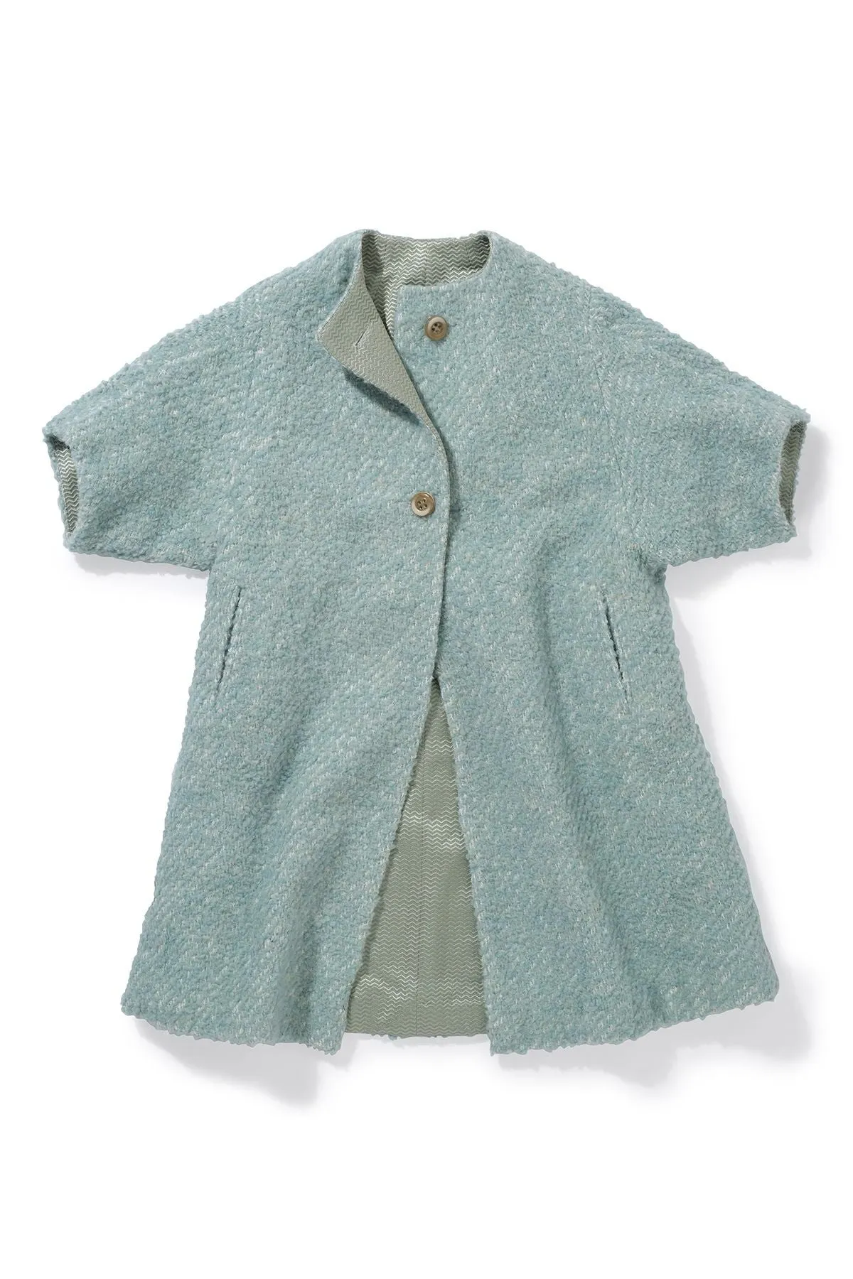 Louisa Wool Boucle Coat
