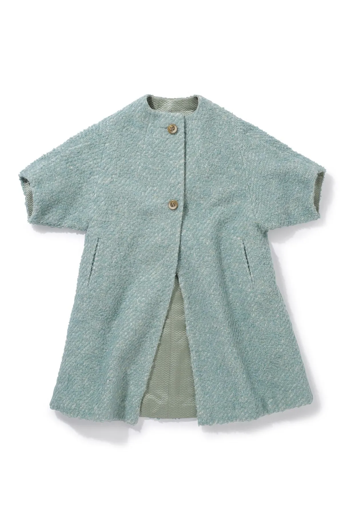 Louisa Wool Boucle Coat