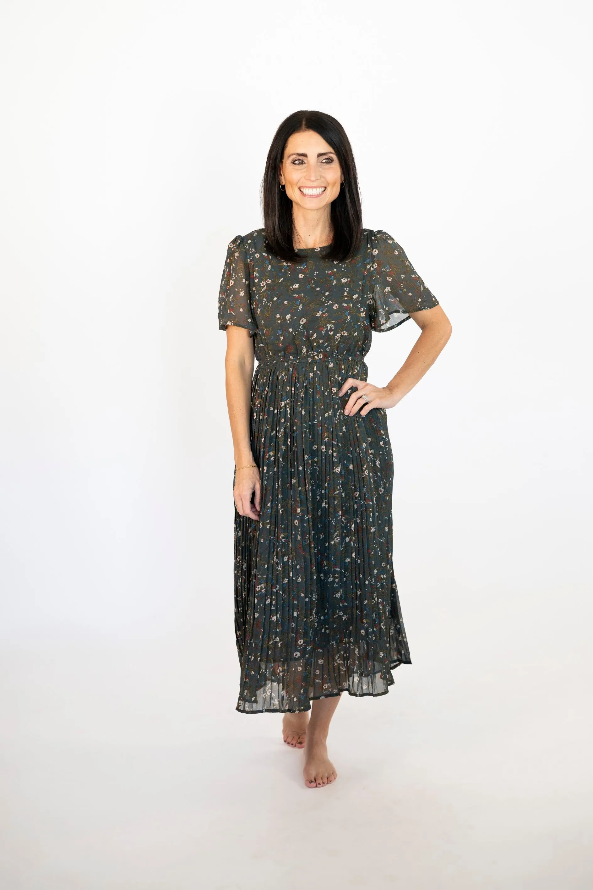 McKell Pleated Dress