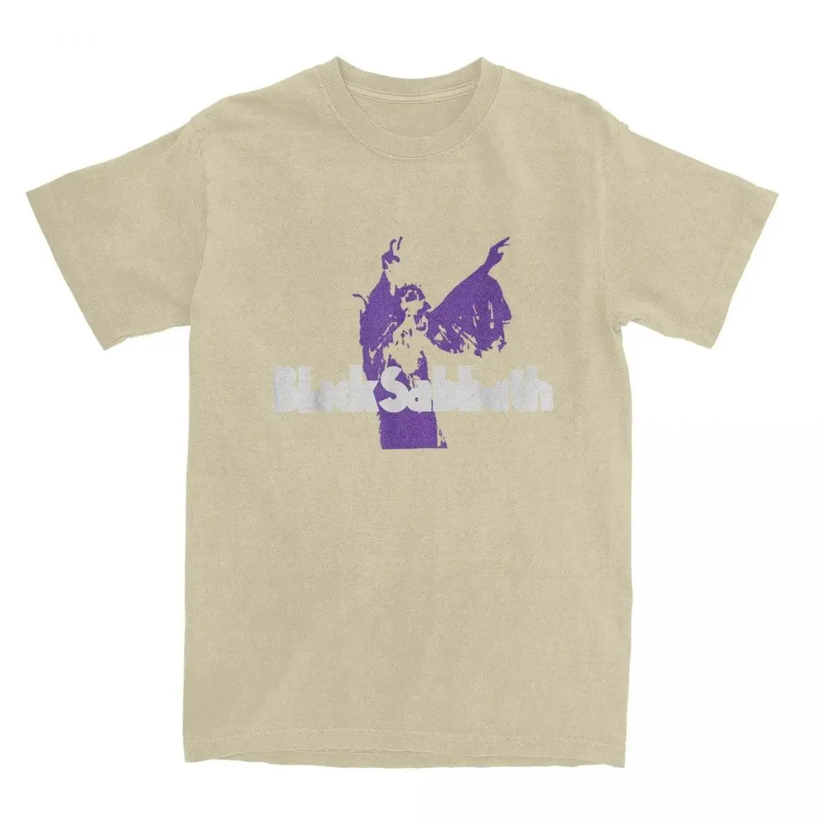 Men Women's Black Sabbaths Free Official Purple Rock Band T Shirt Merch metal music Pure Cotton T-shirt Clothes Vintage Tees