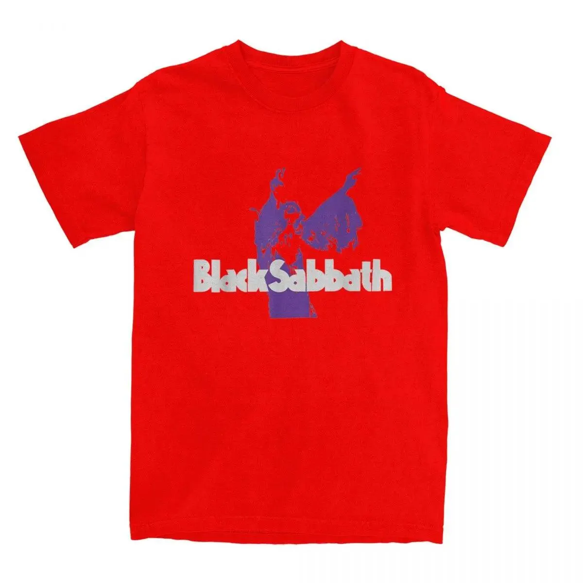 Men Women's Black Sabbaths Free Official Purple Rock Band T Shirt Merch metal music Pure Cotton T-shirt Clothes Vintage Tees