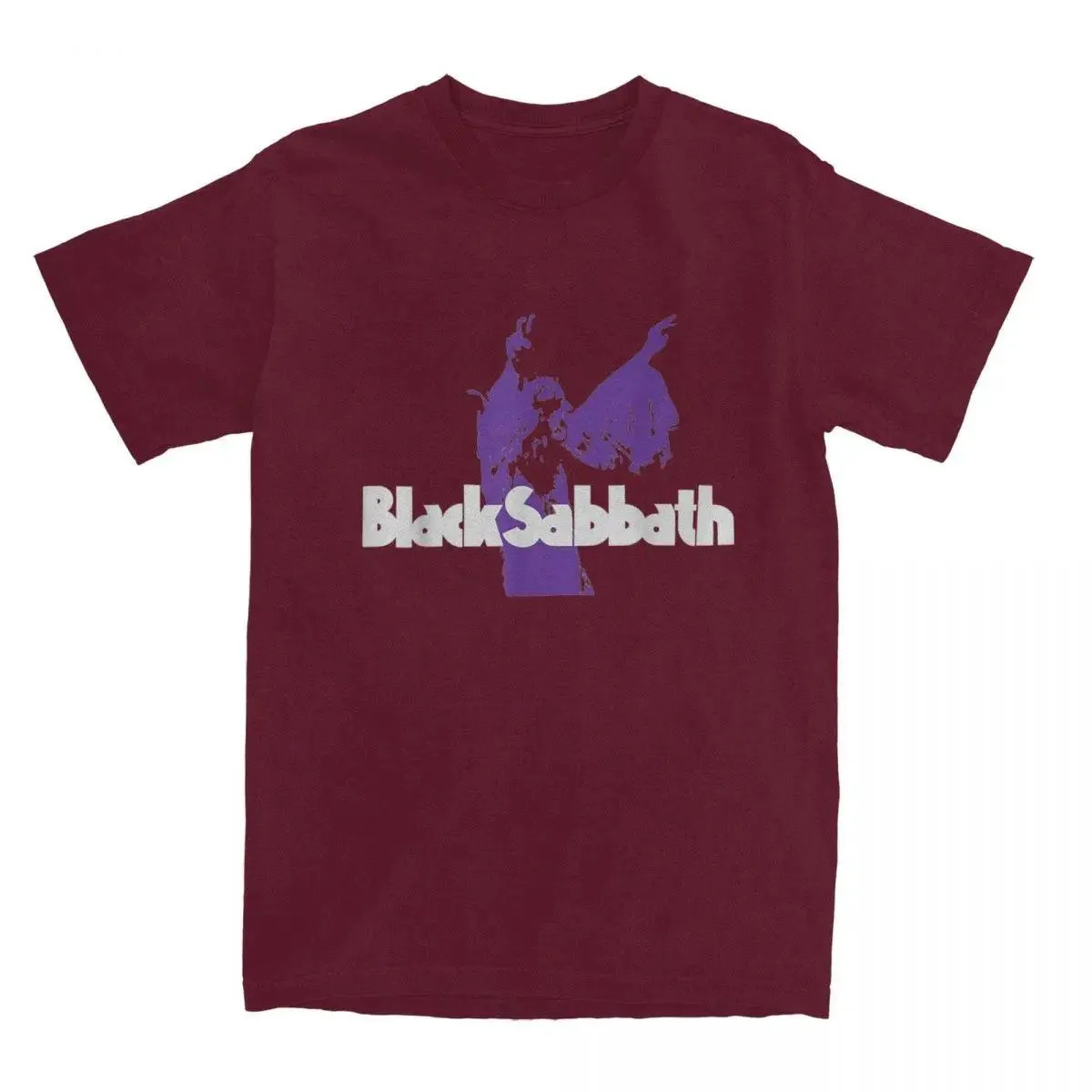 Men Women's Black Sabbaths Free Official Purple Rock Band T Shirt Merch metal music Pure Cotton T-shirt Clothes Vintage Tees