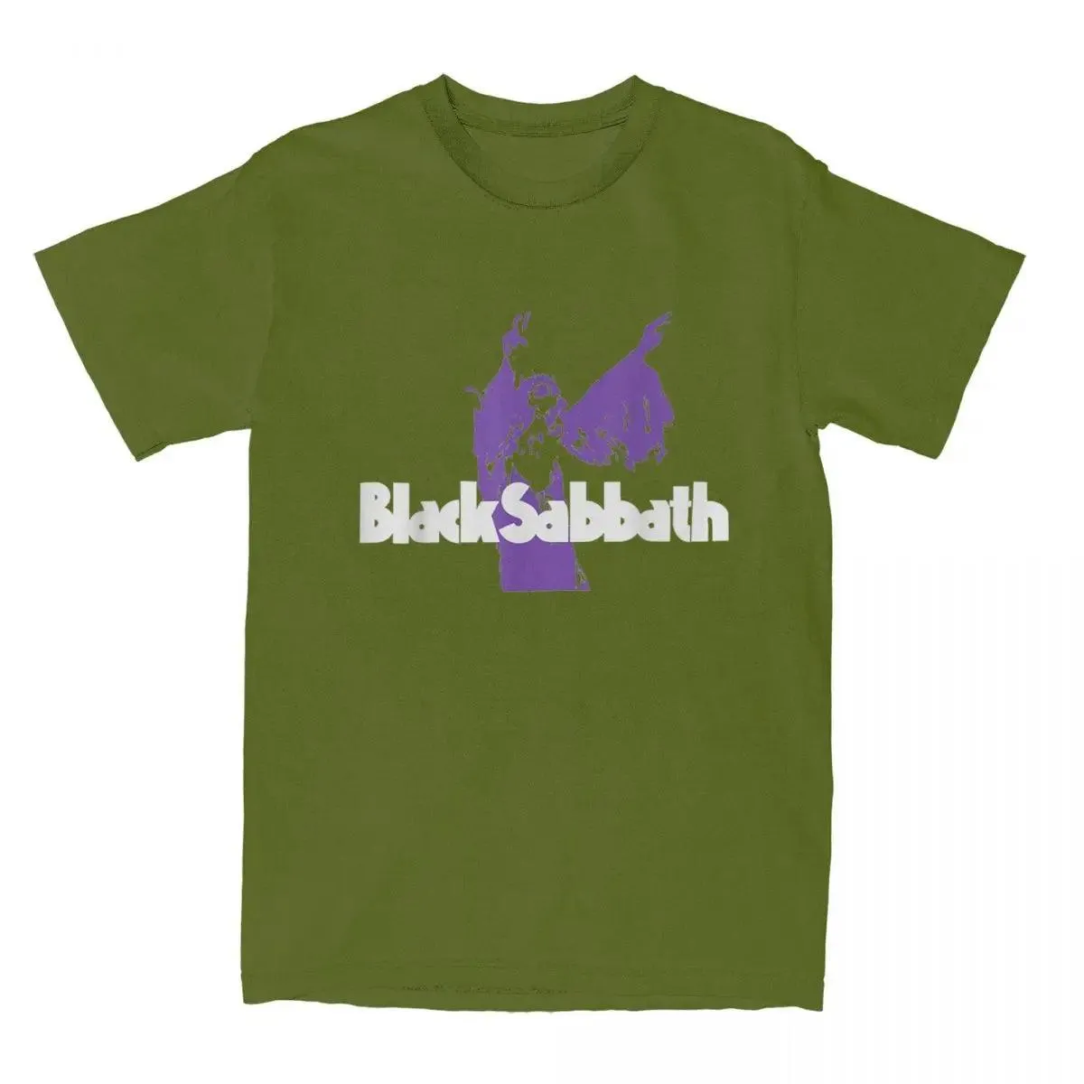 Men Women's Black Sabbaths Free Official Purple Rock Band T Shirt Merch metal music Pure Cotton T-shirt Clothes Vintage Tees