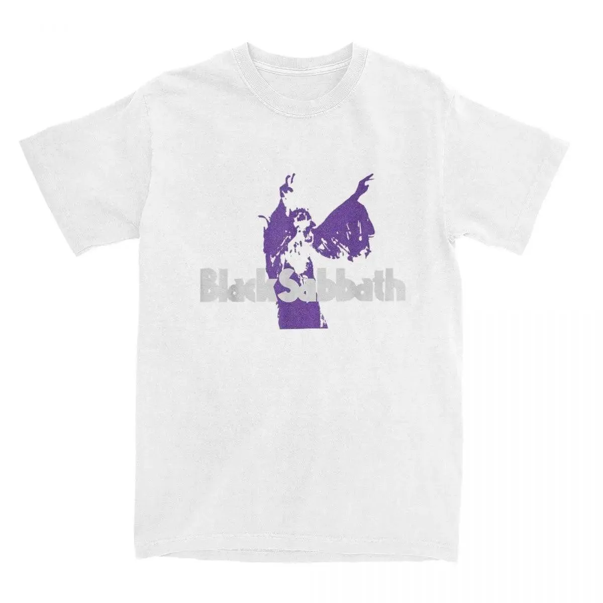 Men Women's Black Sabbaths Free Official Purple Rock Band T Shirt Merch metal music Pure Cotton T-shirt Clothes Vintage Tees