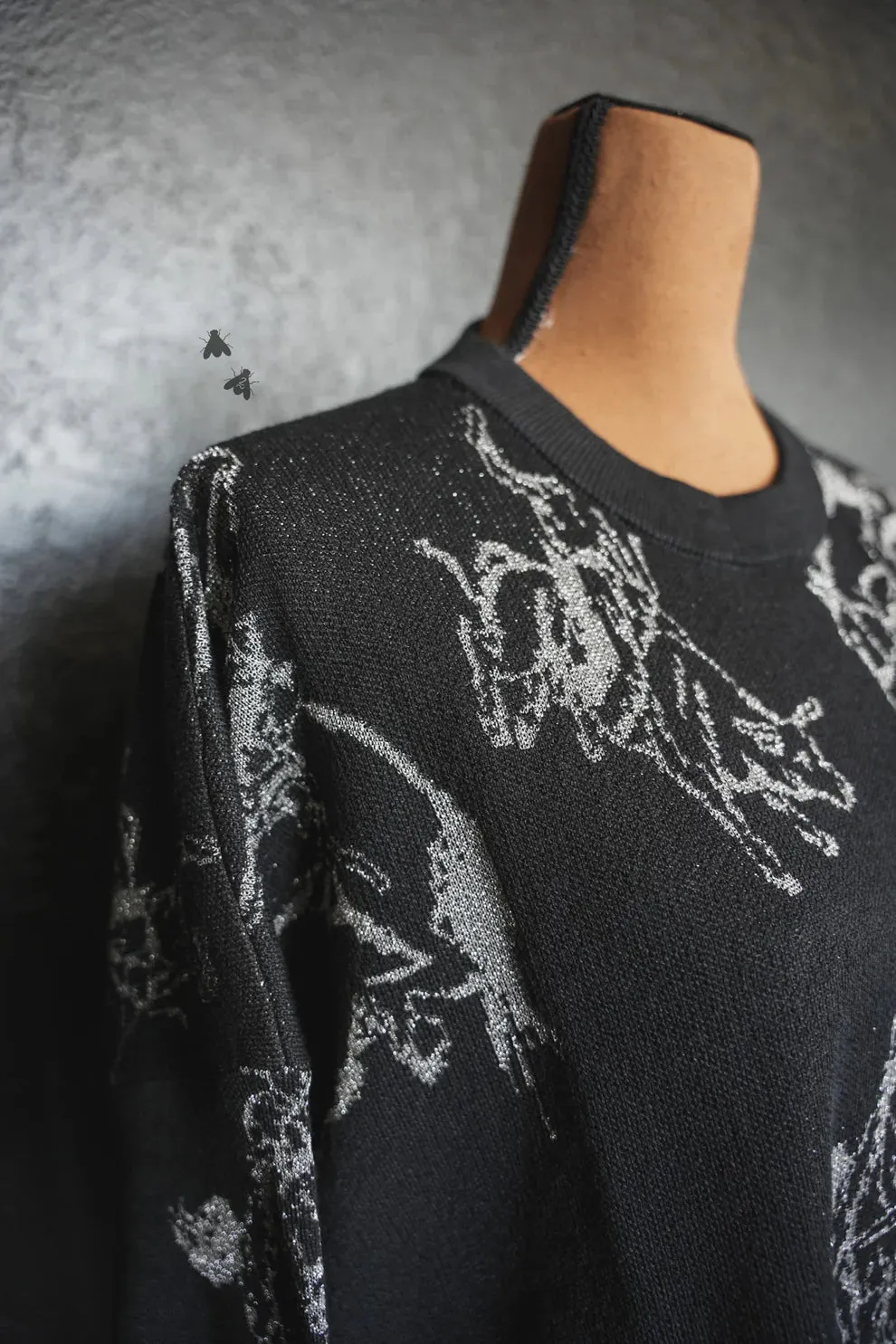 Metallic Bronc Rider Sweater