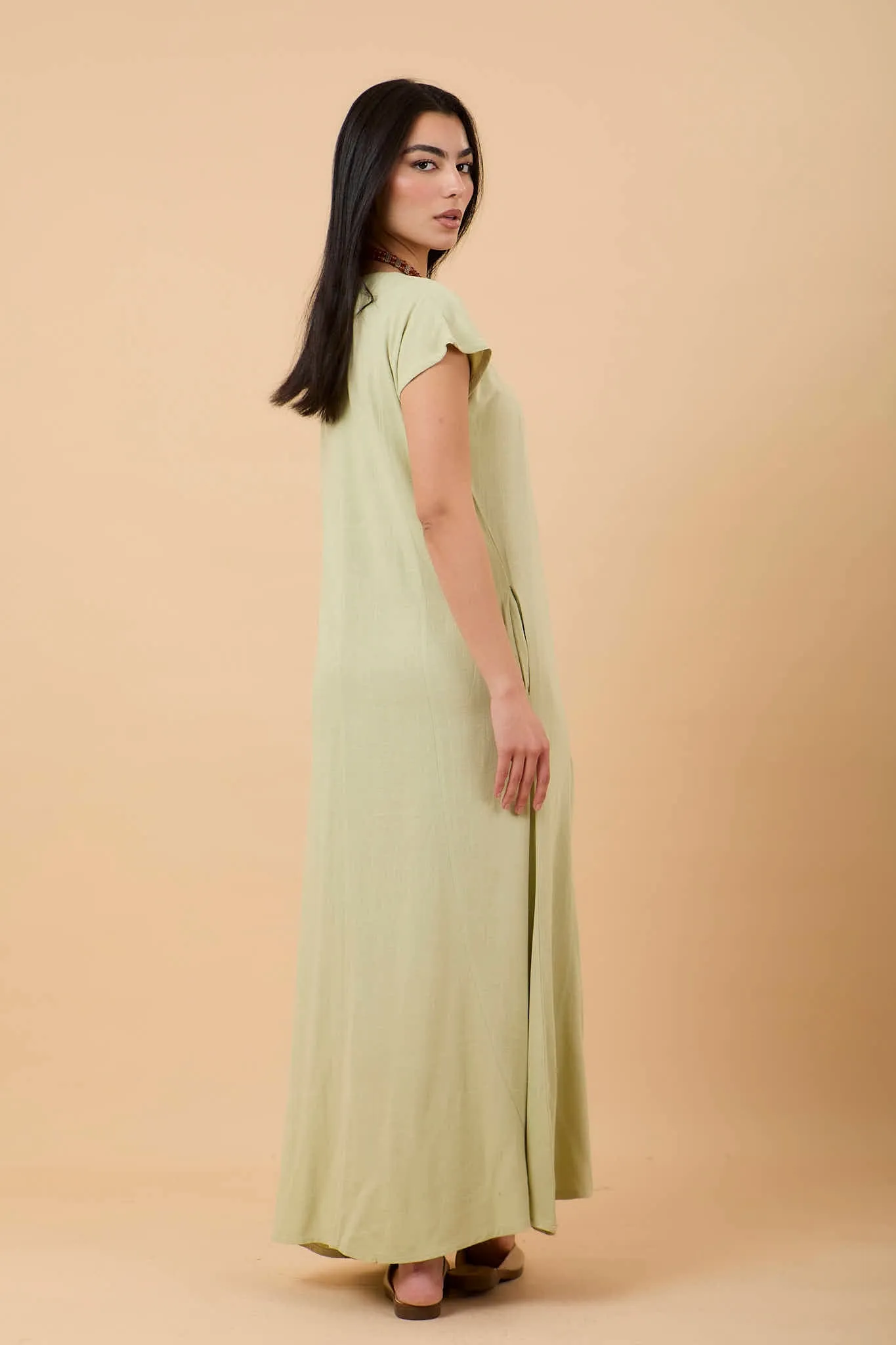 Mint Waves Dress