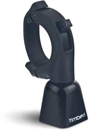Model Tees! Quick release bicycle bell TIMBER, black