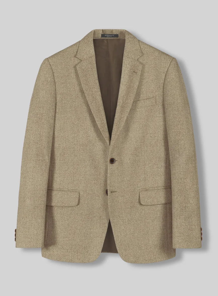 Naples Barista Beige Tweed Jacket