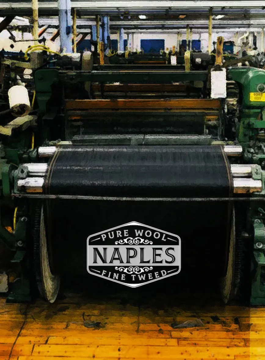 Naples Barista Beige Tweed Jacket