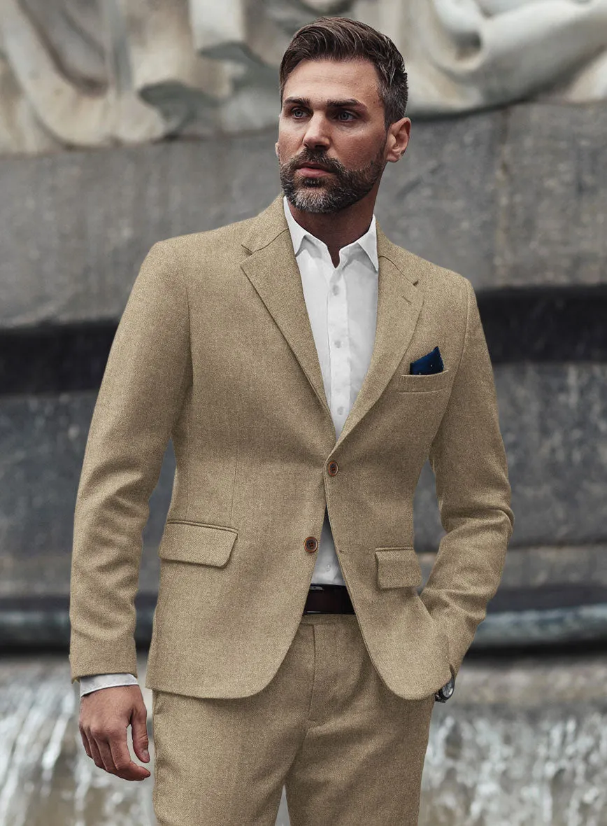 Naples Barista Beige Tweed Jacket