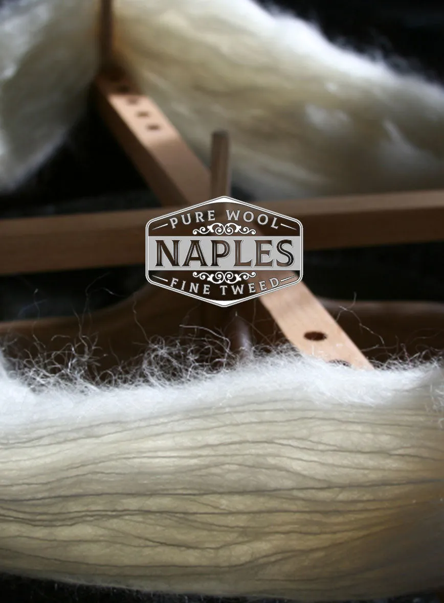 Naples Barista Beige Tweed Jacket