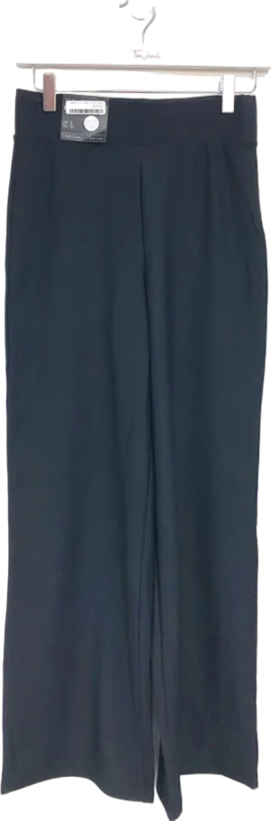 New Look Black Wide Leg Trousers UK 8
