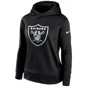 Nike Women's Las Vegas Raiders Black Performance Pullover Hoodie