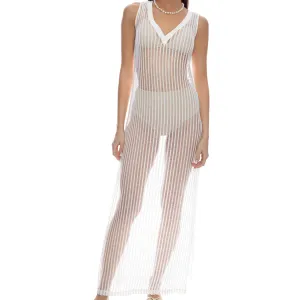 ON THE HORIZON - V Neck Tank Dress